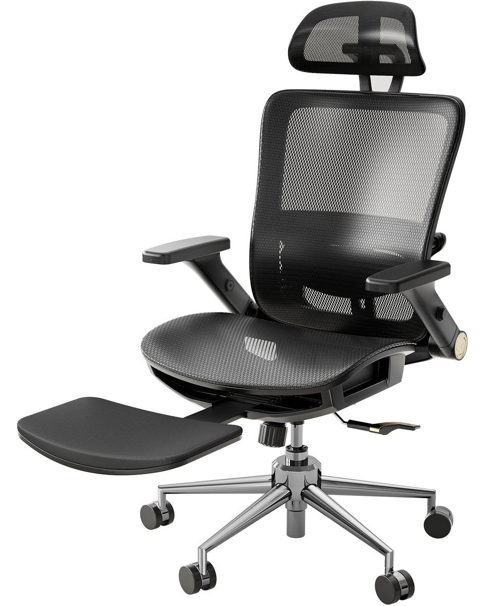ASTRIDE Ergofit Ergonomic Office Chair in High Back with Adjustable Ar